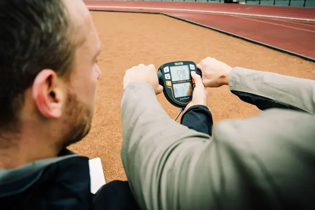 Gegevens over lichaamssamenstelling verzamelen met een TANITA-meter
