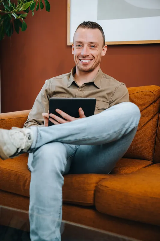 Thijs in gesprek bij STORIES